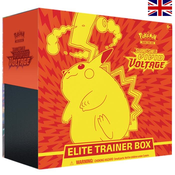 海外版　英語　Pokémon Vivid Voltage 新品未開封 Sword & Shield - Vivid Voltage Elite Trainer Box - English