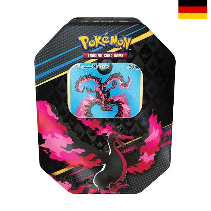german pokemon booster box Zenith of Kings Galar Tin-Box Moltres - German